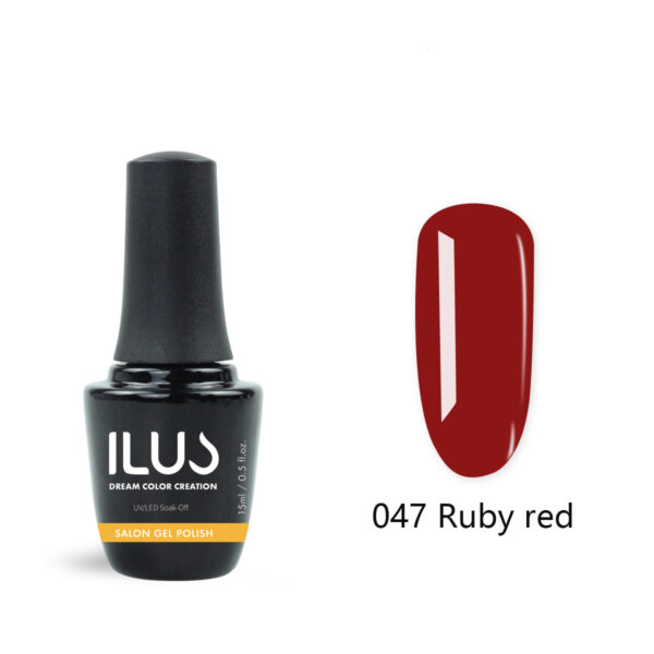 Gel Polish Ruby Red 15ml