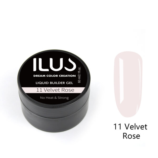 Liquid Builder Gel Velvet Rose 60ml