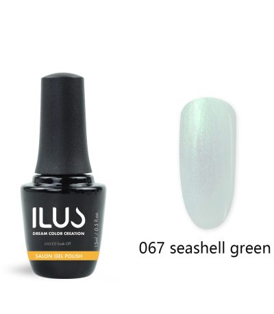 Gel Polish Seashell Green 15ml